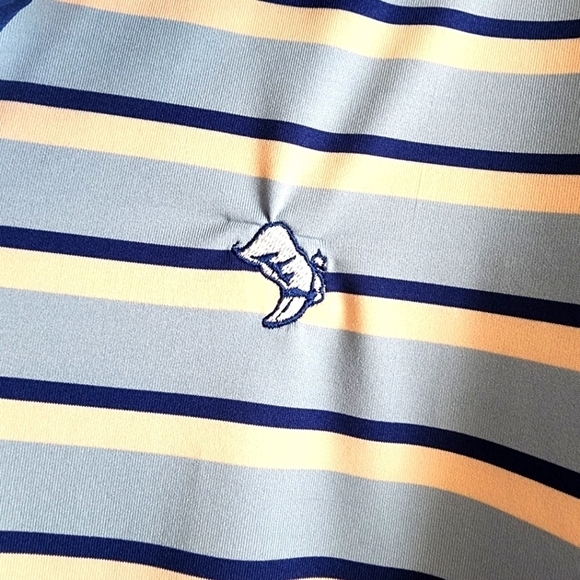 Mizzen + Main Classic Versa Moisture Wicking Polo Shirt Size L - Picture 5 of 5